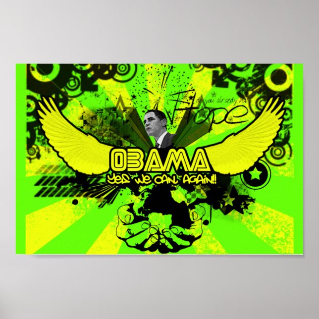 Obama (Sim Podemos, Novamente!) Poster (Frente)