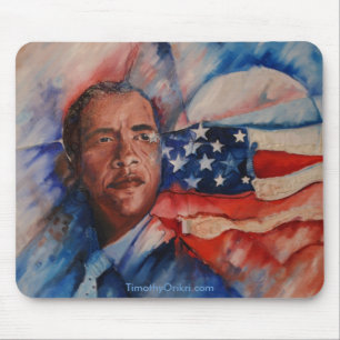 Obama: Visão personificada - Mousepad