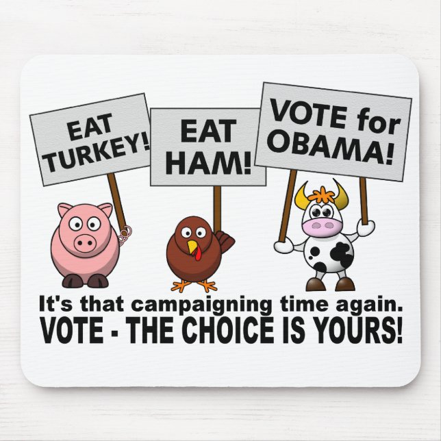 Obama Vote mousepad (Frente)