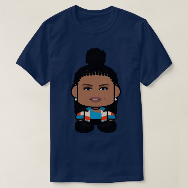 Obamabot POLITICOBOT Toy Robot Top Knot (Frente do Design)