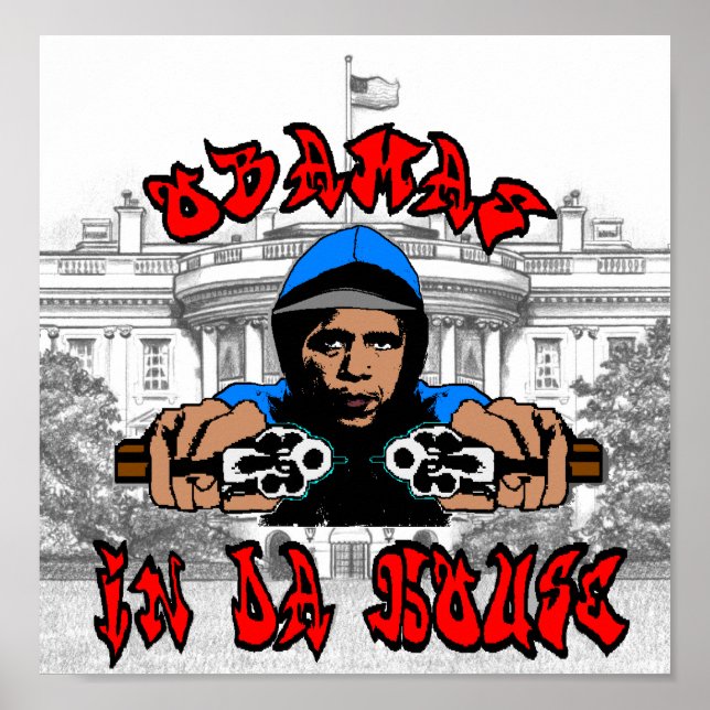 Obamas Na Poster Da House (Frente)