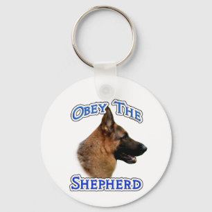 Obedeça ao Chaveiro Shepherd