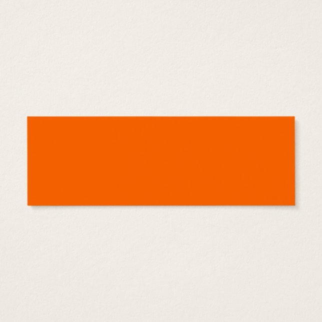 Obedeça ao Cook Engraçado Dizendo Mini Bookmark (Verso)