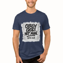 Obedeça Deus Não Homem Cristão - Atos 5:29