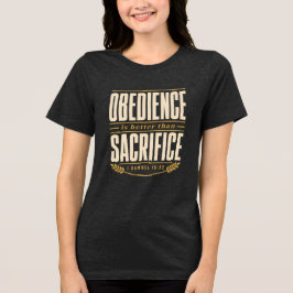 Obediência é Melhor do que Sacrifício Fé Cristã