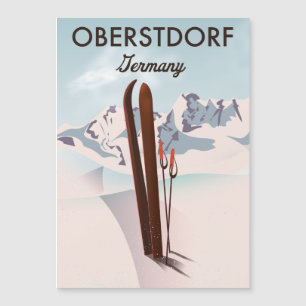 Oberstdorf Alemanha arte de esqui.