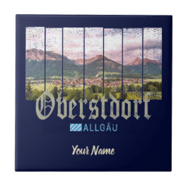 Oberstdorf Allgäu Vintage Bavaria Alemanha Souveni