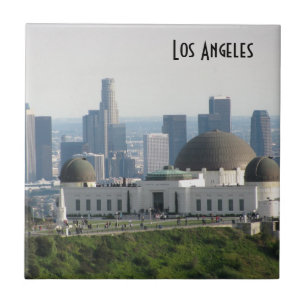 Obervatório de Griffith e centro Los Angeles