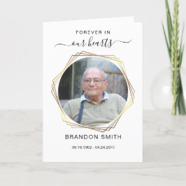 Obituário Funeral de Serviço com Cartões de agrade