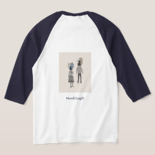 objet_16_uma mulher, um homem_1 camiseta