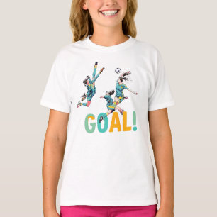 OBJETIVO! Camiseta de futebol feminino