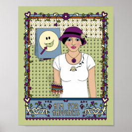 Objetivo para Felicidade_A_8x10 Poster