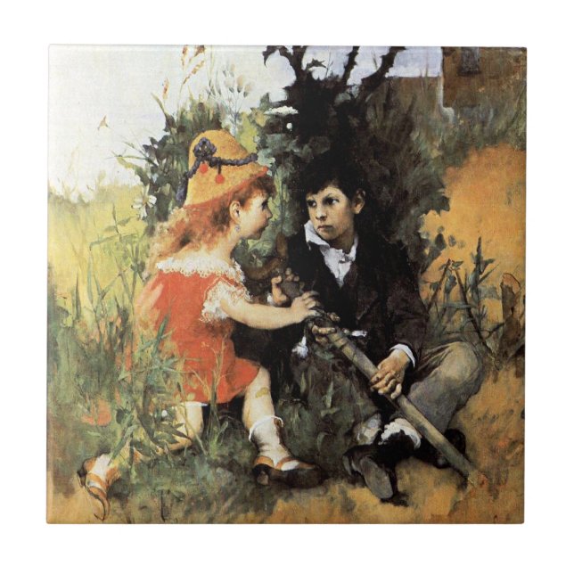 obra de arte de Carl Larsson, Clair Obscur,  (Frente)