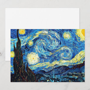 Obra de arte de Van Gogh, Noite Estrelada,