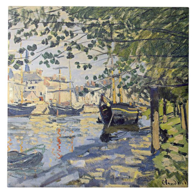 Obra de Monet, Seine em Rouen, (Frente)
