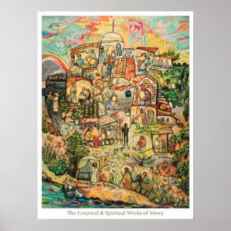 Obras do Poster de sala de aula de Compaixão