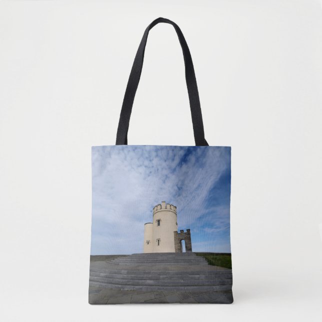 O'Brien's Tower Ireland Souvenir Tote Bag (Frente)