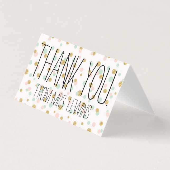 Obrigada da Sra. (Professora) Recém-Casada (Frente)