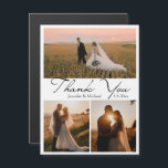 obrigado 3 fotos, moderno script, mago de casament<br><div class="desc">obrigado 3 fotos,  moderno script,  mago de casamento</div>