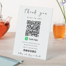 Obrigado a Digitalização de Código QR do Aplicativ