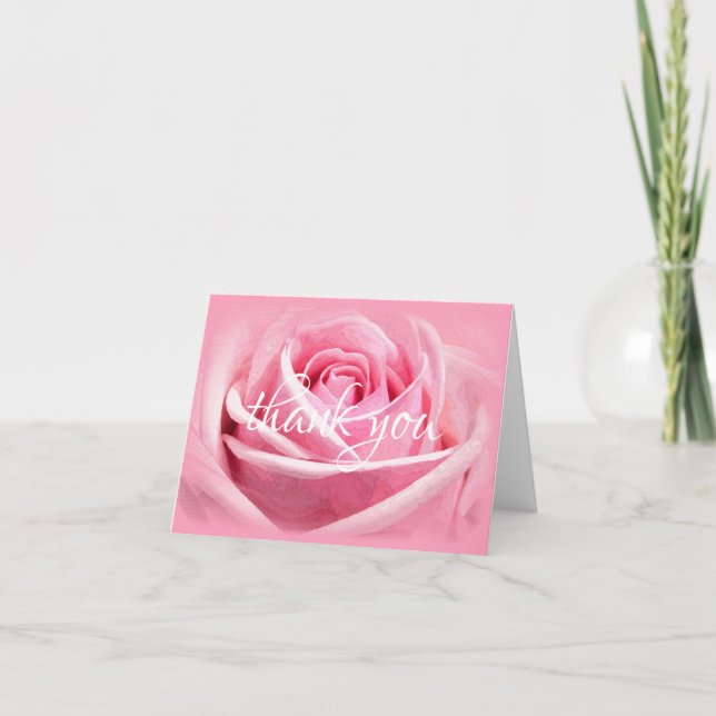 Obrigado A Gerar Modelo Watercolor Rosa (Frente)