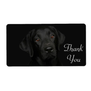 Obrigado Adesivo de Cachorro Labrador Retriever Pr