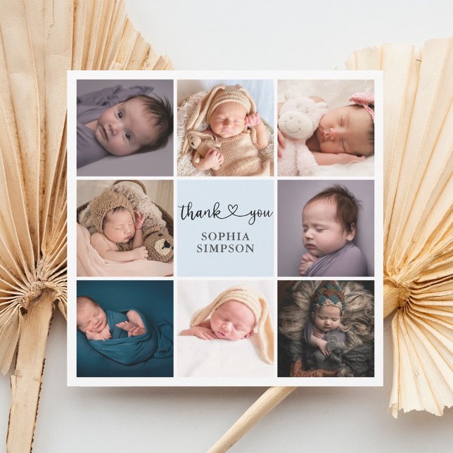 Obrigado Anúncio de Foto de Script de Coração (Criador carregado)