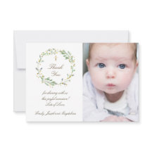 Obrigado batismo, seu convite por terra verde