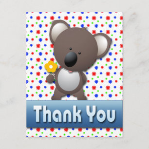 OBRIGADO BONITO DO KOALA VOCÊ CARTÃO DE NOTA