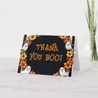 Obrigado Boo - Cartões de agradecimentos Personali