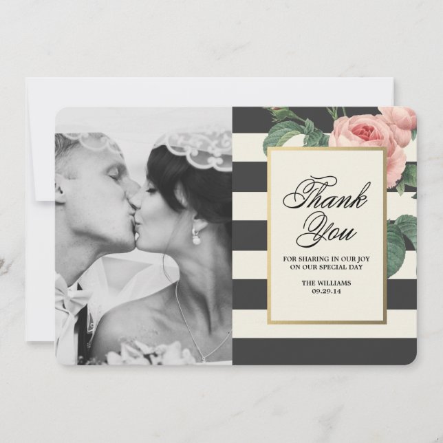 Obrigado botânico do encanto | você cartão com (Frente)