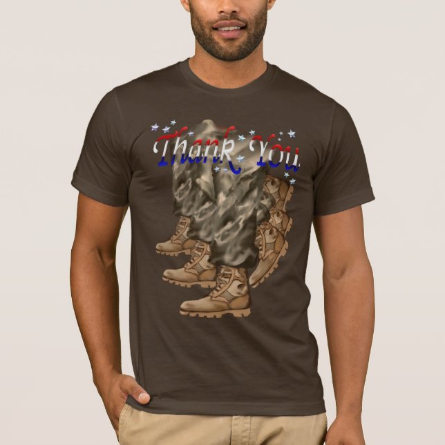 Obrigado camisas dos veteranos (Frente)