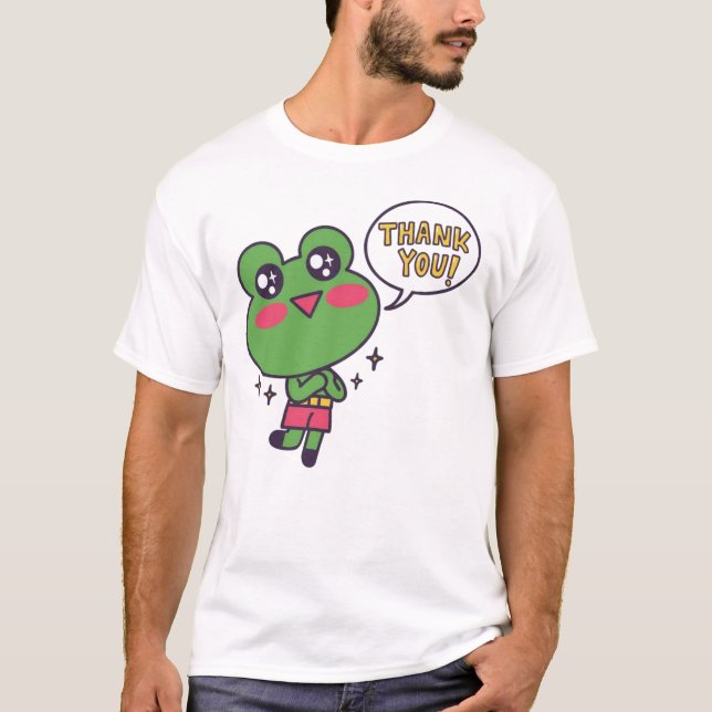 Obrigado – Camiseta de Simples Gratidão (Frente)