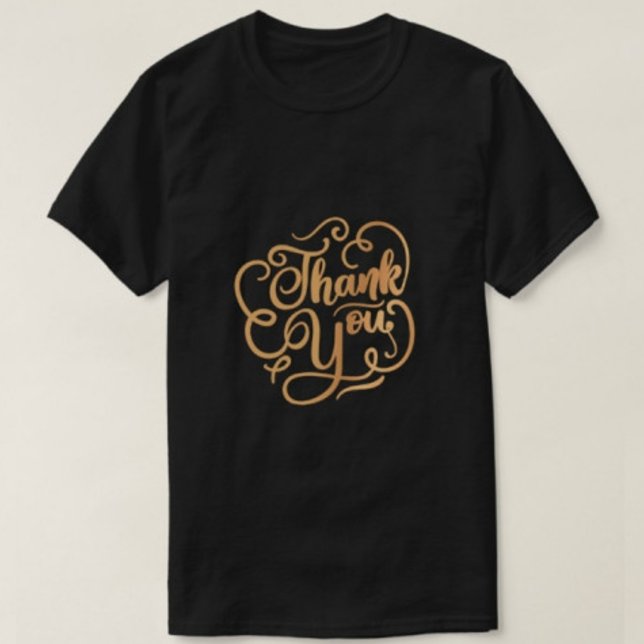 Obrigado camisetas de tipografia de negros (Criador carregado)