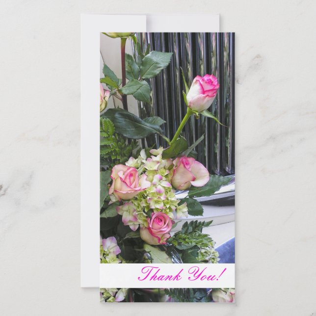 Obrigado Cartão com fotos (Frente)