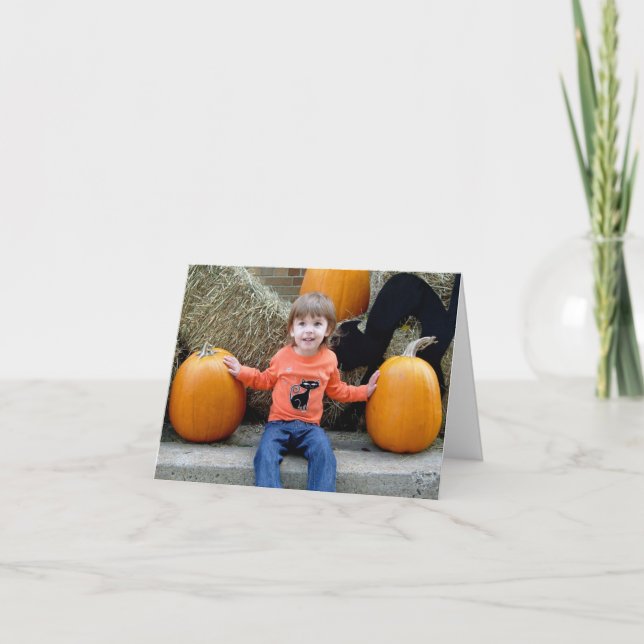 Obrigado Cartão com fotos (Frente)