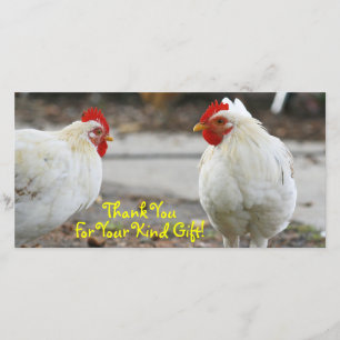 Obrigado, cartão com fotos