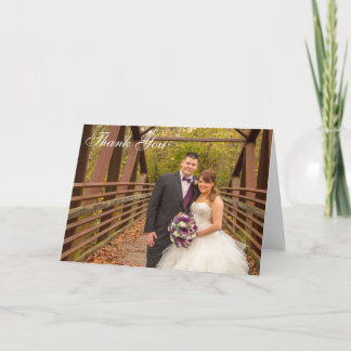 Obrigado Cartão com fotos