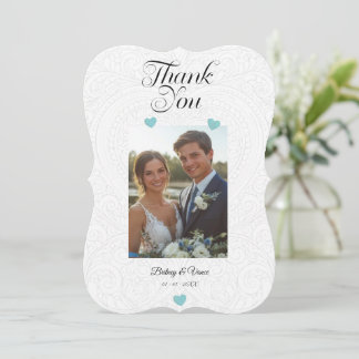 Obrigado - Cartão de Casamento