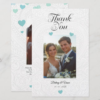 Obrigado - Cartão de Casamento