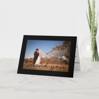 Obrigado cartão de cumprimento