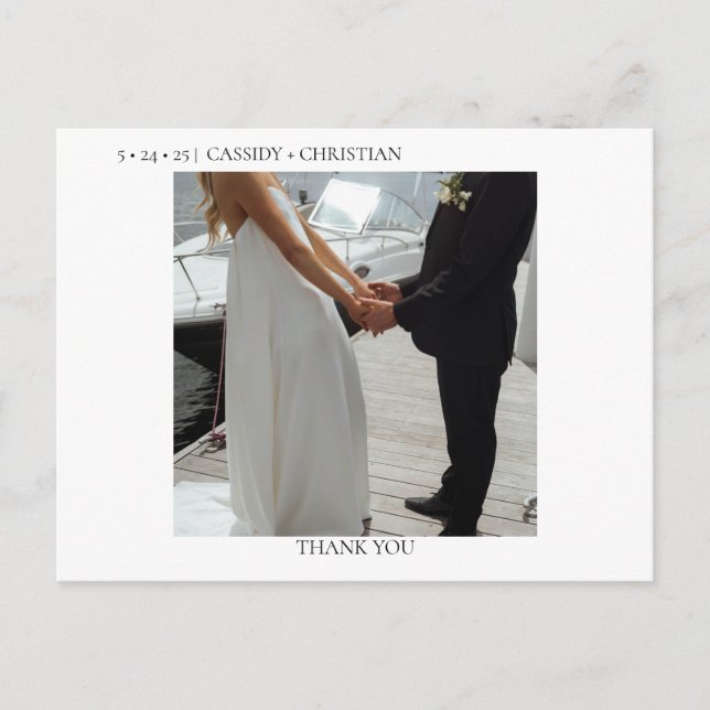 Obrigado Cartão de Posto (Frente)