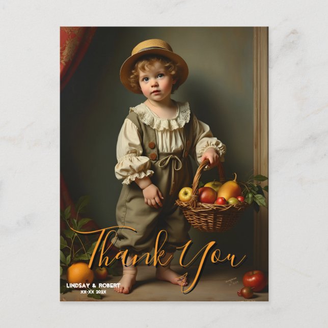 OBRIGADO Cartão Postal (Frente)