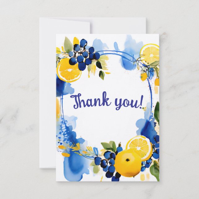 Obrigado Cartões La Dolce Vita (Frente)