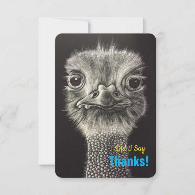 Obrigado cartões lisos (Frente)