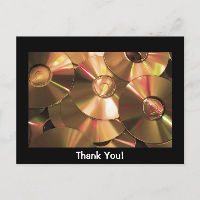 Obrigado Cartões postais (Frente)