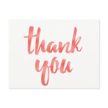 Obrigado coral, cartões postais