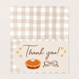 Obrigado Cutie Pie Folheed Card