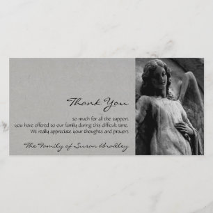 Obrigado da simpatia do anjo 2 você cartão com