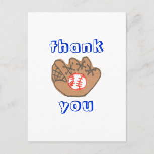 Obrigado de beisebol, seu cartão postal
